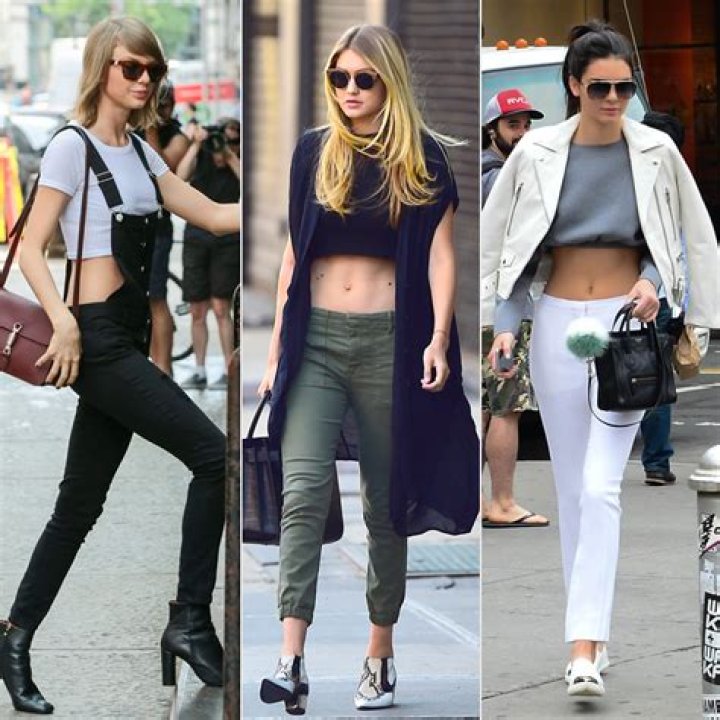 17 Celebs Still Wearing Crop Tops in Fall