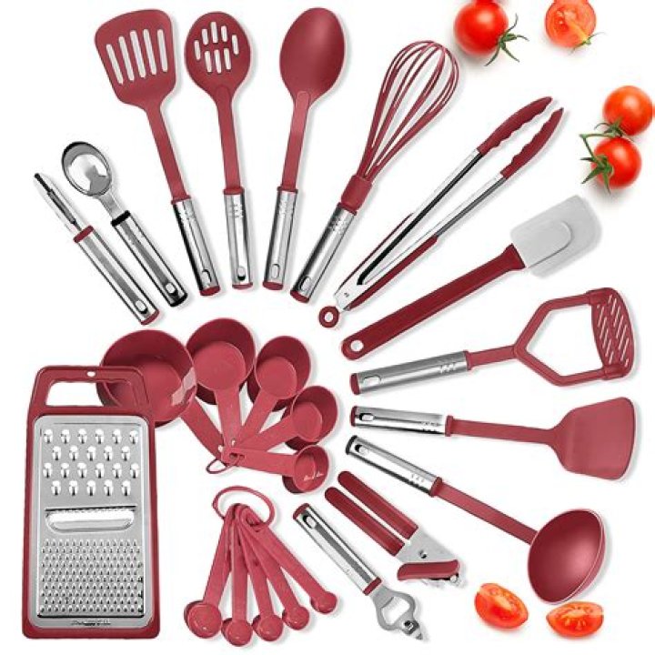 24 Piece Stainless Steel Kitchen Tool Set