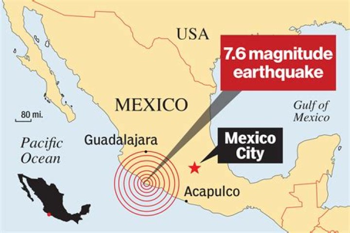 7.2 Magnitude Earthquake In Mexico — PICS