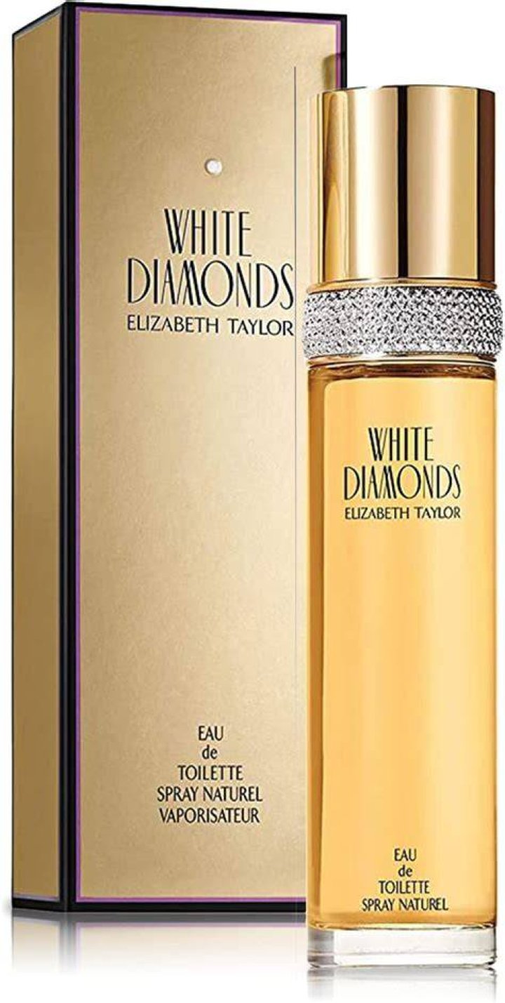 A bottle of Elizabeth Taylor perfume.
