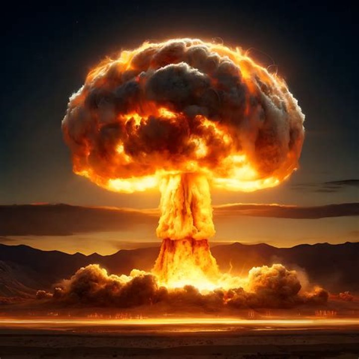 A cloud from a massive explosion is seen in in Beirut, Lebanon, Tuesday, Aug. 4, 2020. Massive explosions rocked downtown Beirut on Tuesday, flattening much of the port, damaging buildings and blowing out windows and doors as a giant mushroom cloud rose above the capital. Witnesses saw many people injured by flying glass and debris. (AP Photo/Hassan Ammar)