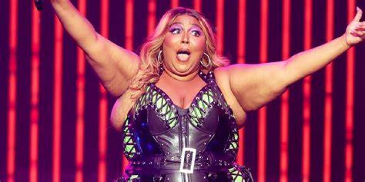 A Festive Lizzo Singing Her Heart Out