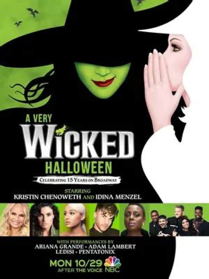 A VERY WICKED HALLOWEEN: CELEBRATING 15 YEARS ON BROADWAY -- Pictured: (l-r) Kristin Chenoweth, Idina Menzel -- (Photo by: Virginia Sherwood/NBC)