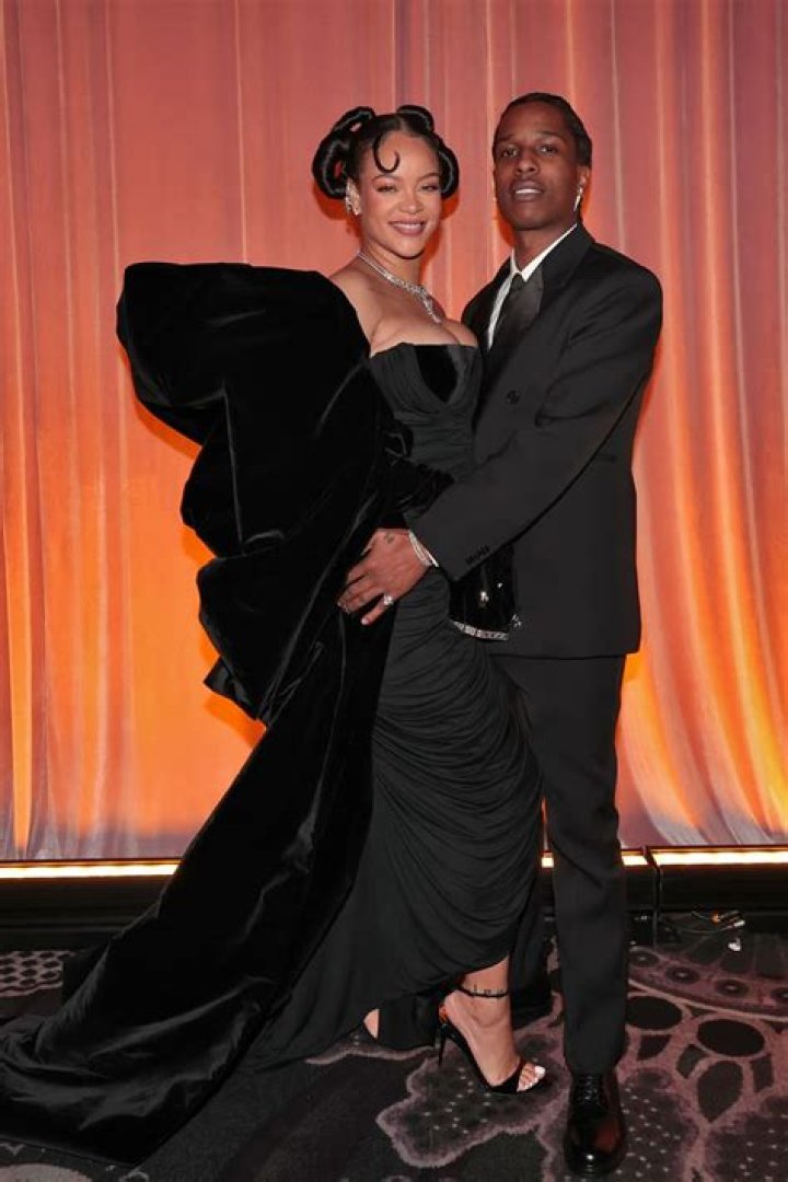 A$AP Rocky and Rihanna 80th Annual Golden Globe Awards, Inside, Beverly Hilton, Los Angeles, USA - 10 Jan 2023
