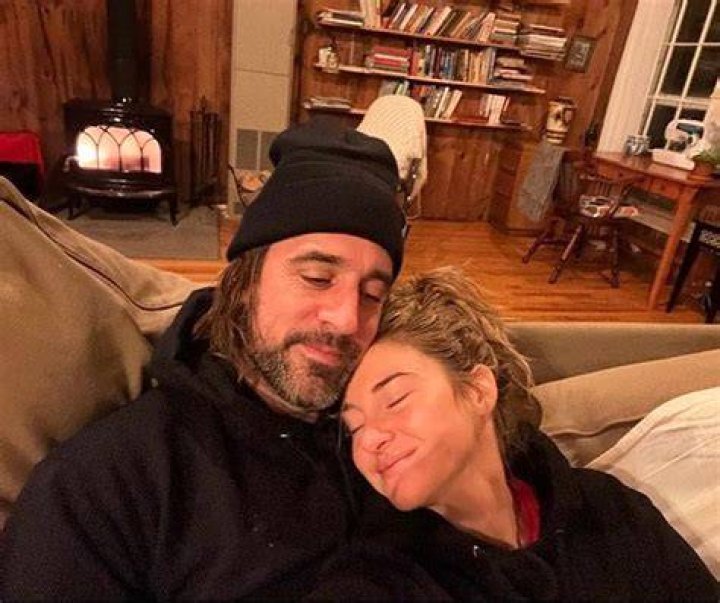 Aaron Rodgers and Shailene Woodley