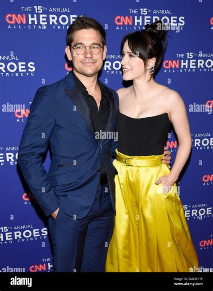 Actors Jason Ralph, left, and Rachel Brosnahan attend the 15th annual CNN Heroes All-Star Tribute at the American Museum of Natural History, in New York2021 CNN Heroes All-Star Tribute, New York, United States - 12 Dec 2021