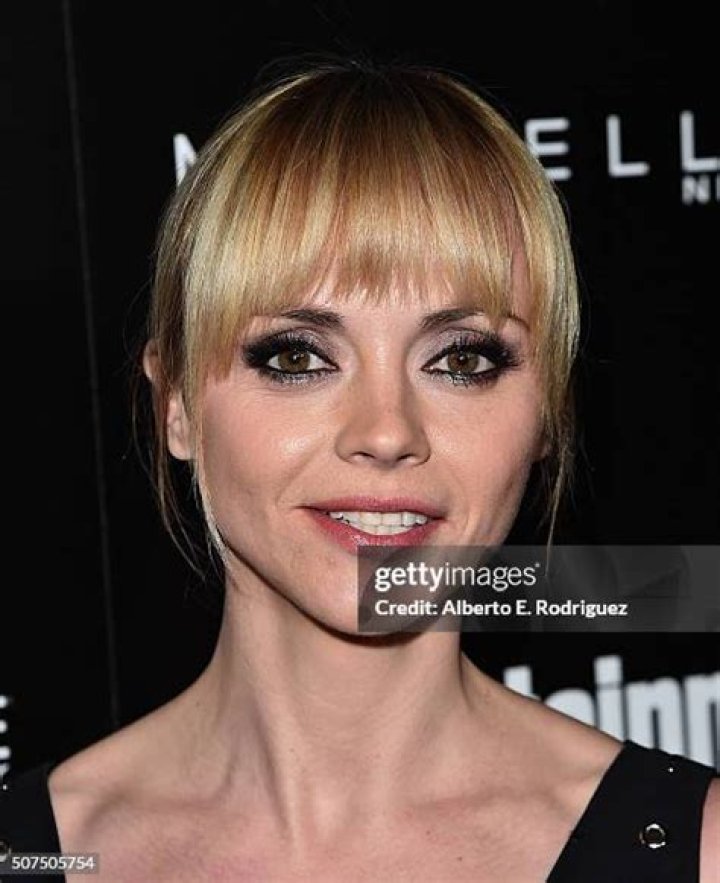 Actress Christina Ricci attends Entertainment Weekly's Celebration Honoring Nominees for the SAG Awards held at Chateau Marmont, in Los Angeles Entertainment Weekly's Celebration Honoring Nominees for the SAG Awards, Los Angeles, USA
