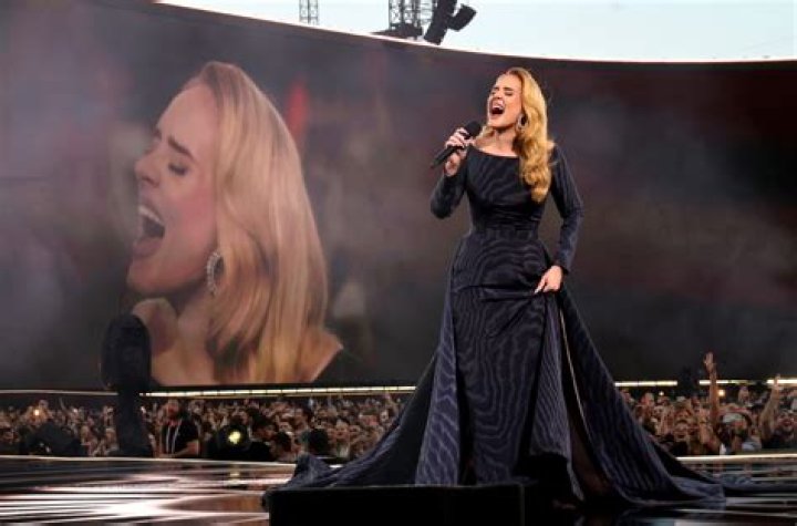 Adele Performing At The Oscars