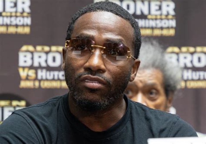 Adrien Broner ahead of a fight in Las Vegas
