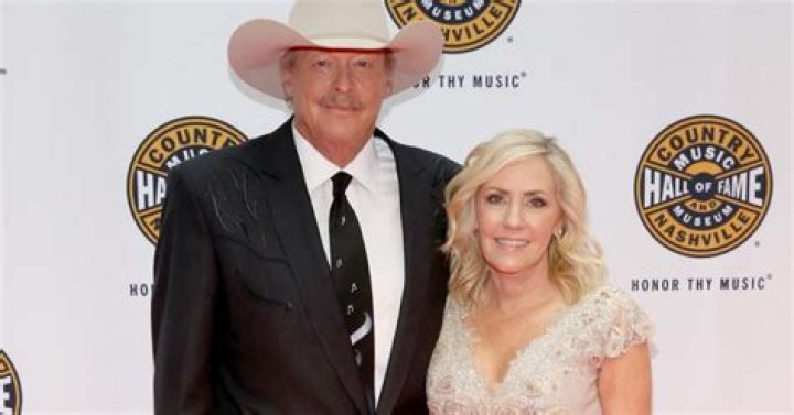 Alan Jackson and wife Denise Jackson