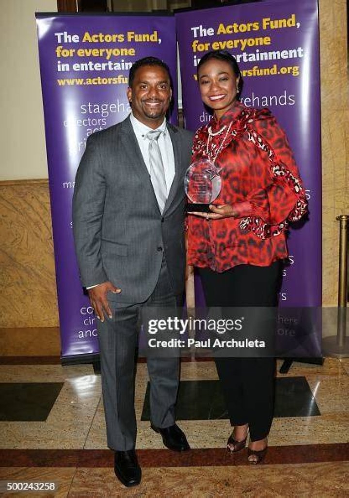 Alfonso Ribeiro and Tatyana Ali