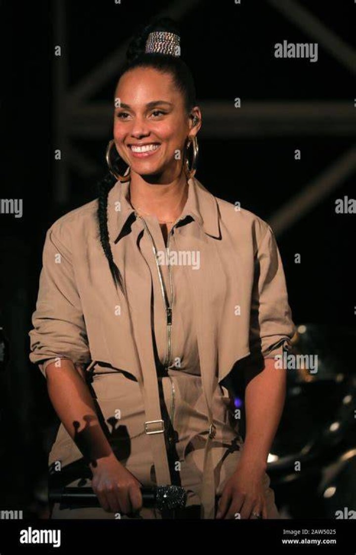 Alicia Keys At The 2007 Met Gala
