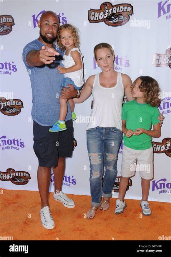 Alijah Baskett and Kendra Wilkinson Celebrities attend Harlem Globetrotters game, Los Angeles, USA - 16 Feb 2020