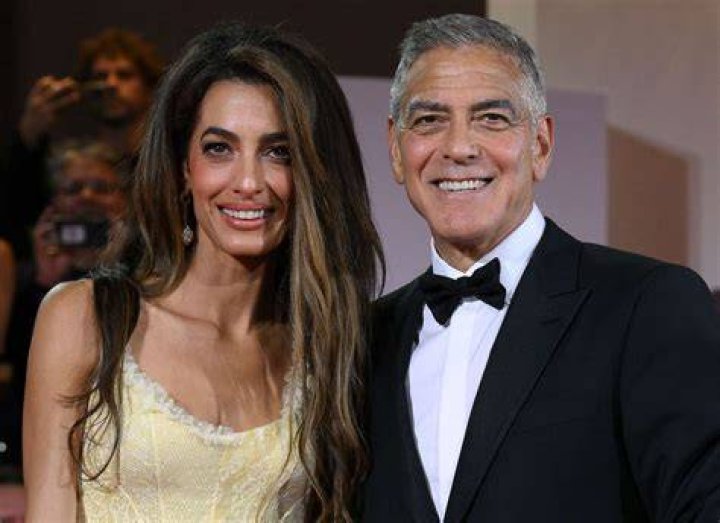 Amal and George Clooney