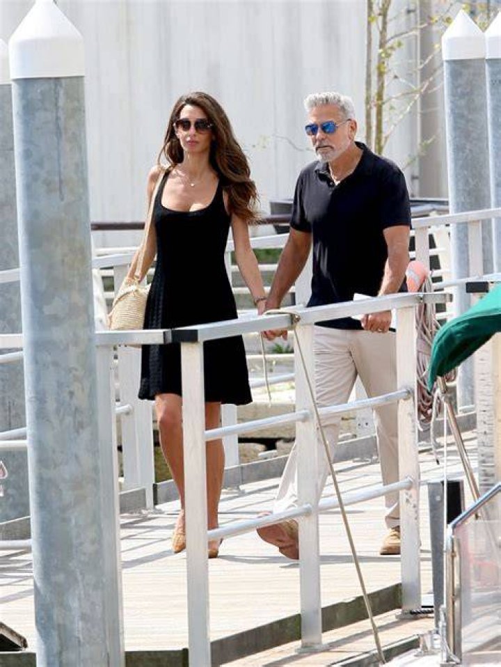 Amal Clooney In Little Black Dress