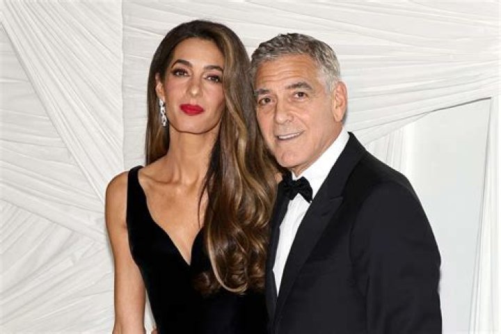 Amal Clooney wears a Versace gown at the Cannes Film Festival