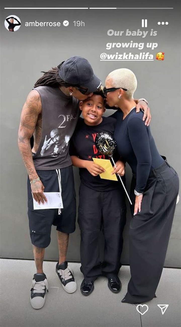 Amber Rose & Wiz At The 55th Annual Grammy Awards
