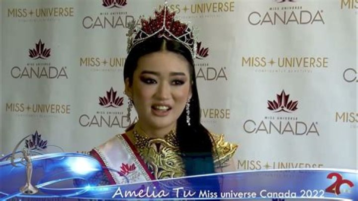 Amelia Tu, Miss Universe Canada 2022