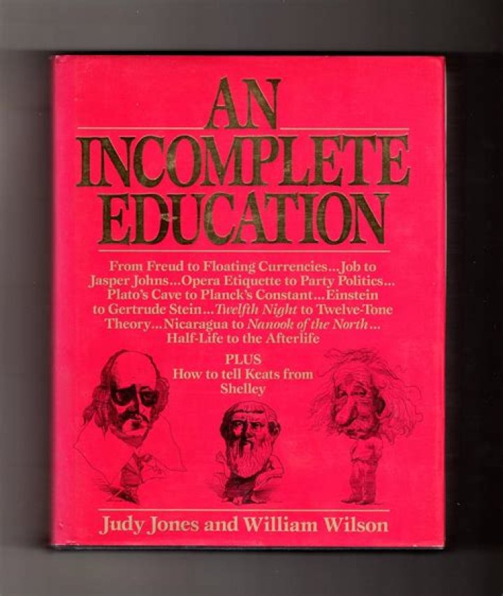 An Incomplete Education