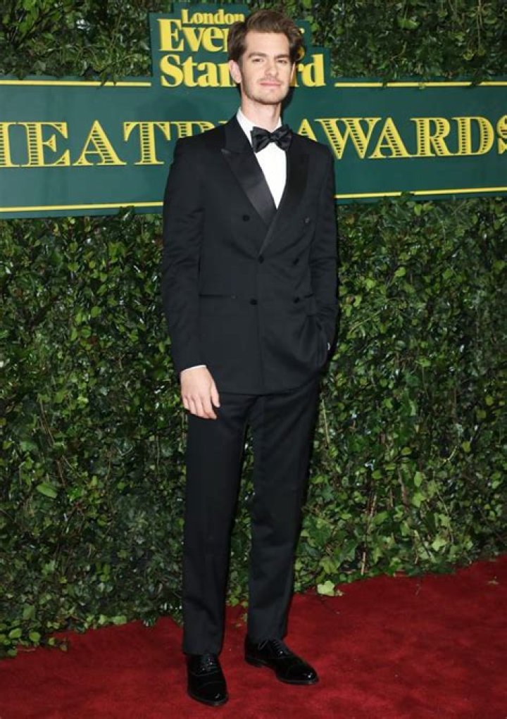 Andrew Garfield Evening Standard Theatre Awards, Arrivals, London, UK - 18 Nov 2018