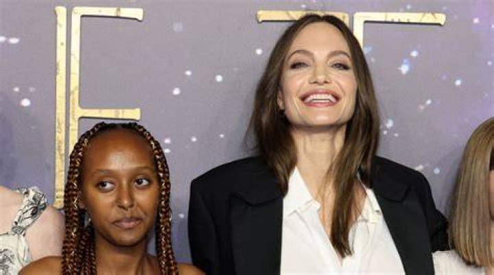 Angelina Jolie & Daughter Zahara Attend a White House Meeting