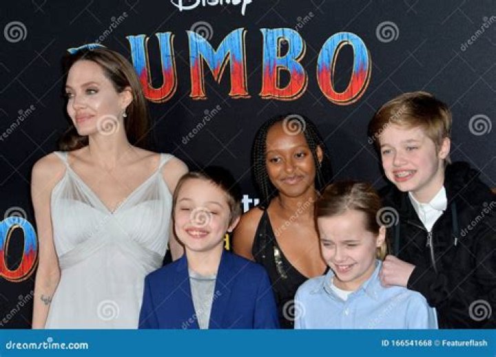 Angelina Jolie & Family At The Premiere Of &lsquo;Maleficent: Mistress of Evil&rsquo;