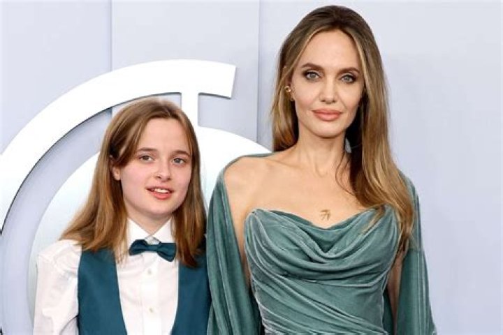 Angelina Jolie and daughter Vivienne