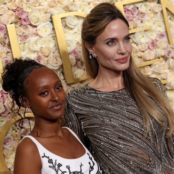 Angelina Jolie and daughter Zahara