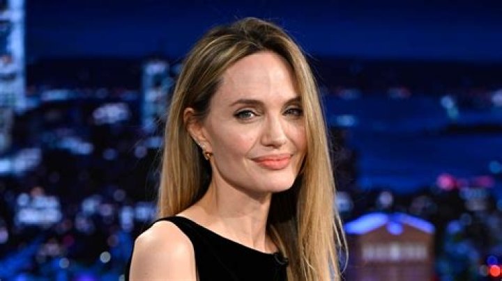 Angelina Jolie at Dinner With Her Kids in Paris