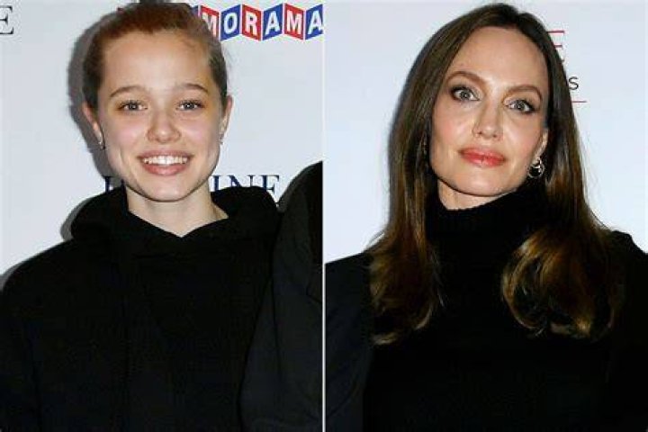 Angelina Jolie Shops With Shiloh & Zahara