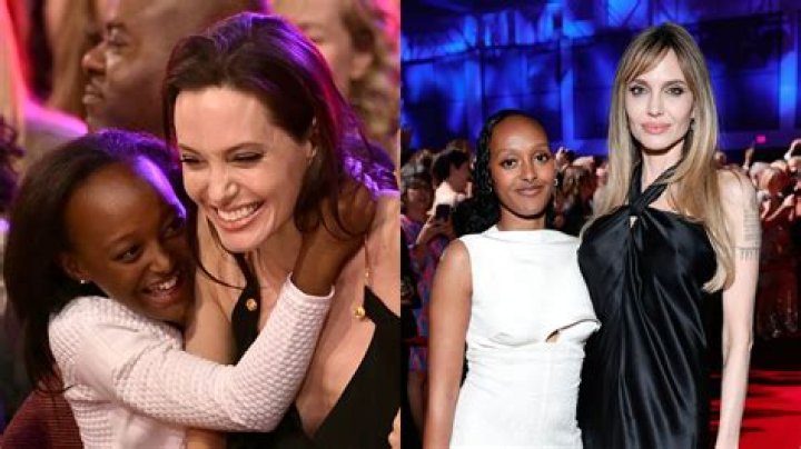 Angelina Jolie With Zahara & Shiloh At The Rome Film Festival