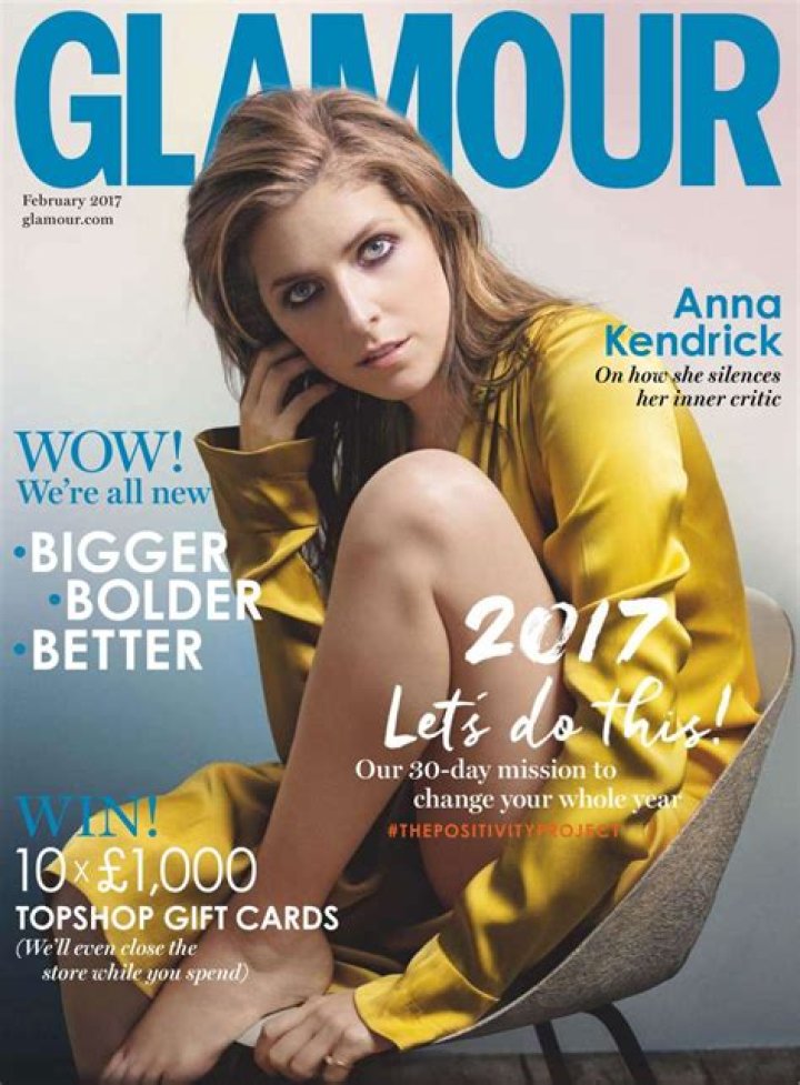 Anna Kendrick Glamour UK