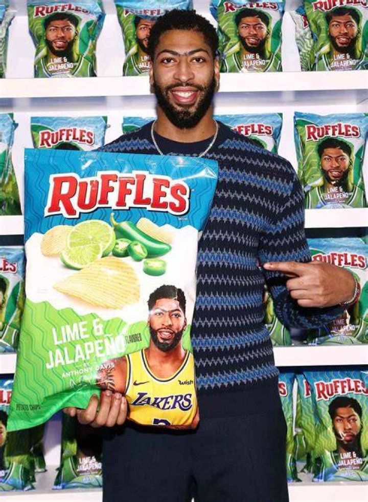 Anthony Davis Ruffles Lime & Jalapeno Chip Launch