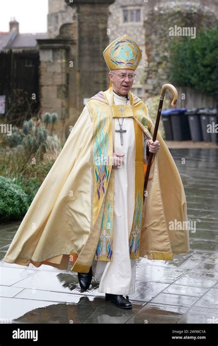 Archbishop of Canterbury Justin Welby at Prince Philip&rsquo;s funeral