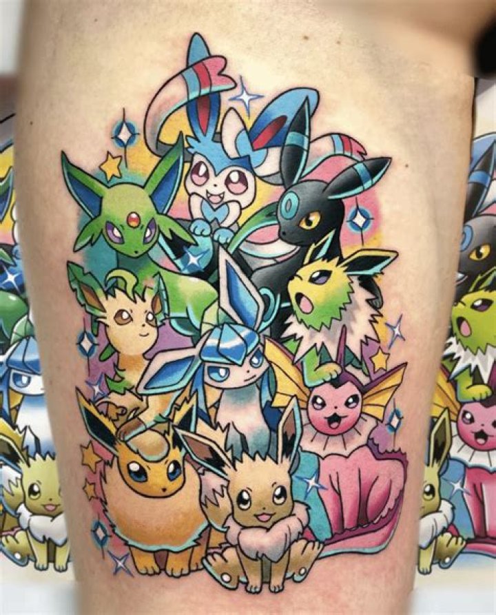Ariana Grande&rsquo;s Pokemon Tattoo