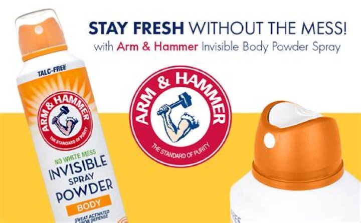 ARM&HAMMER Invisible Body Spray Powder, $6.99