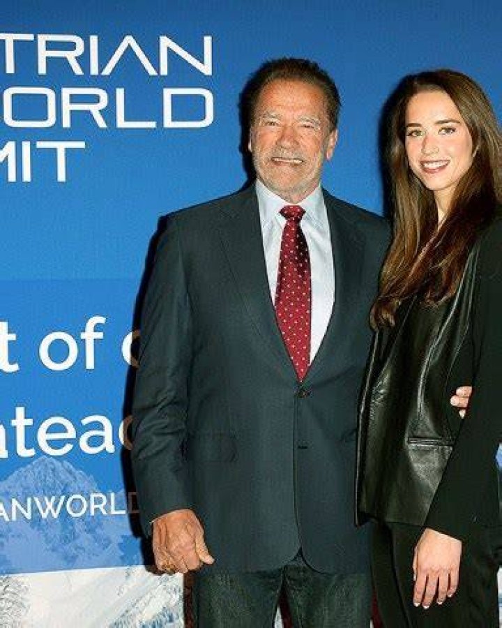 Arnold Schwarzenegger, Tochter Christina Arnold Schwarzenegger Charity Dinner, Austrian World Summit, Kitzbuehel, Austria - 19 Jan 2023
