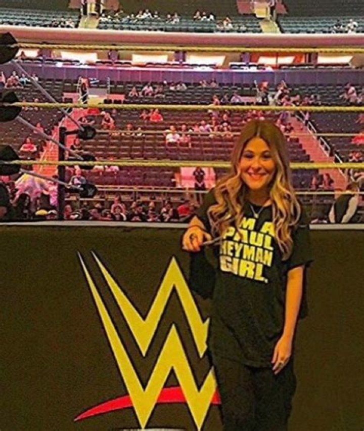 Ashlee White At WWE Event