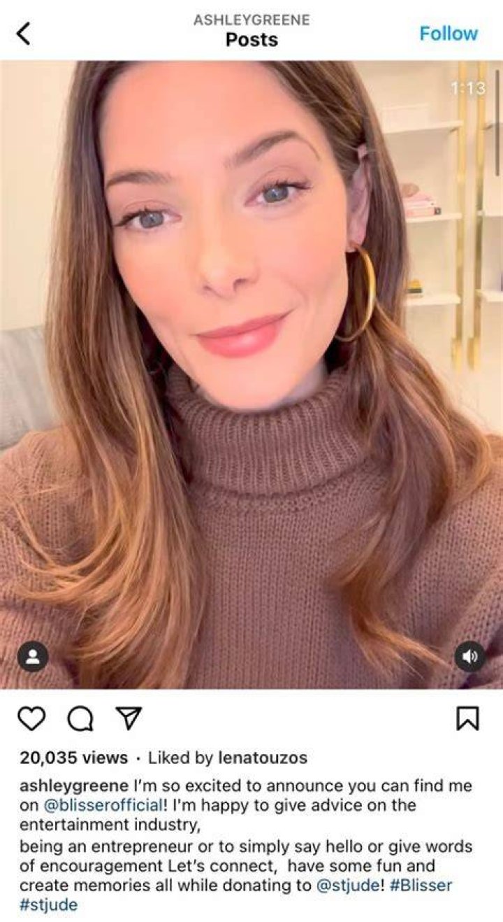 Ashley Greene Blisser