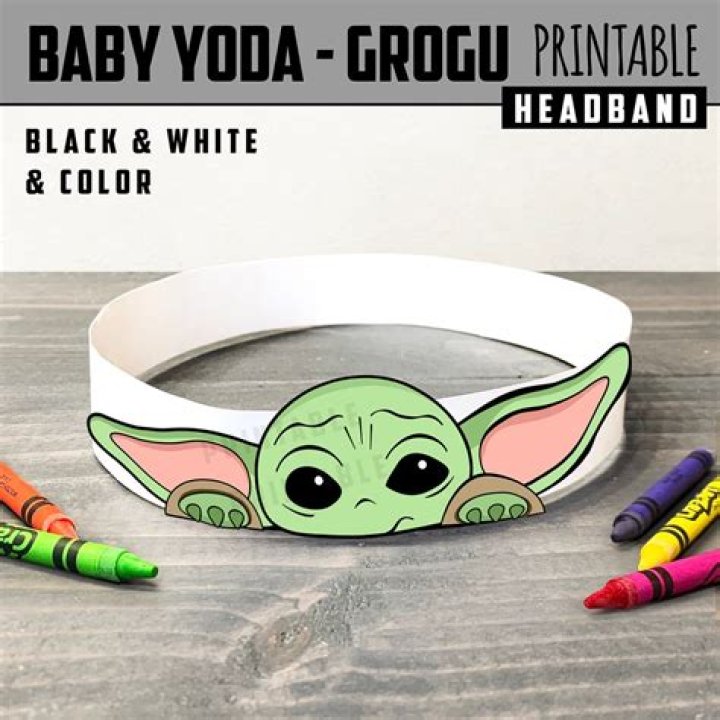 Baby Yoda Headband