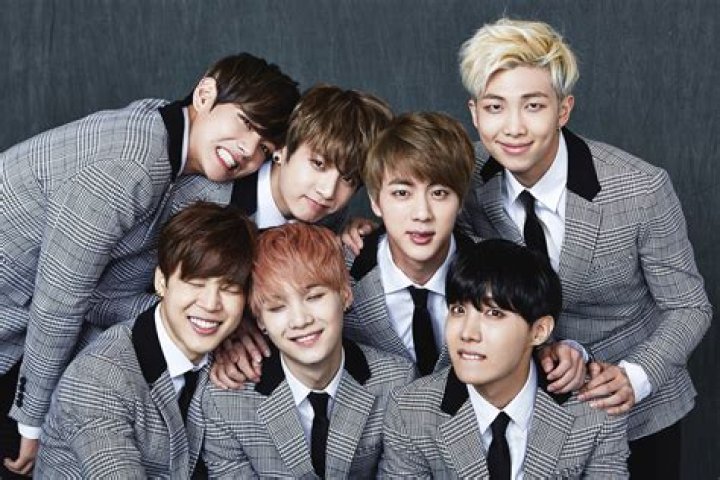Band members from South Korean boy band BTS, also known as the Bangtan Boys, join White House Press Secretary Karine Jean-Pierre during her daily press briefing in the James S. Brady Briefing Room at the White House in Washington, DC on Tuesday, May 31, 2022.DC: White House Press Secretary daily press briefing with BTS, Washington, District of Columbia, United States - 31 May 2022