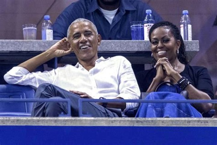 Barack Obama enjoys the water
