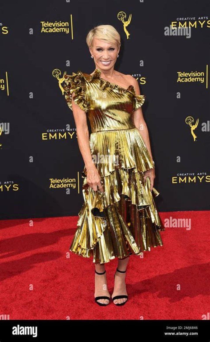 Barbara Corcoran arrives at night one of the Television Academy's 2019 Creative Arts Emmy Awards, at the Microsoft Theater in Los Angeles Television Academy's 2019 Creative Arts Emmy Awards - Arrivals - Night One, Los Angeles, USA - 14 Sep 2019