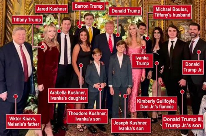 Barron Trump, 12, Looks Adorable In Red Puffy Coat As Melania Wears $5K Outfit For Family Vacation With Donald