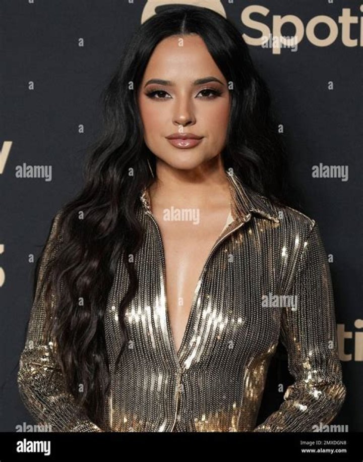 Becky G arrives at the Latin American Music Awards at the Dolby Theatre, in Los Angeles 2018 Latin American Music Awards - Arrivals, Los Angeles, USA - 25 Oct 2018