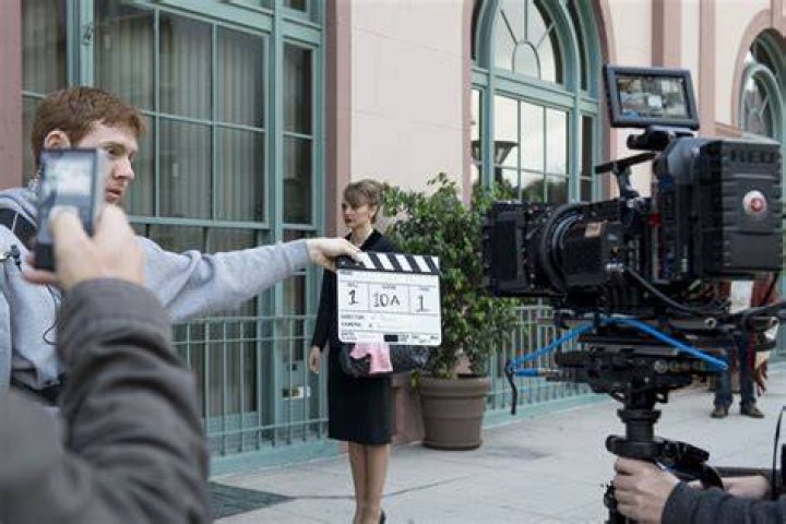 Behind the scenes photography for Paper Girls.