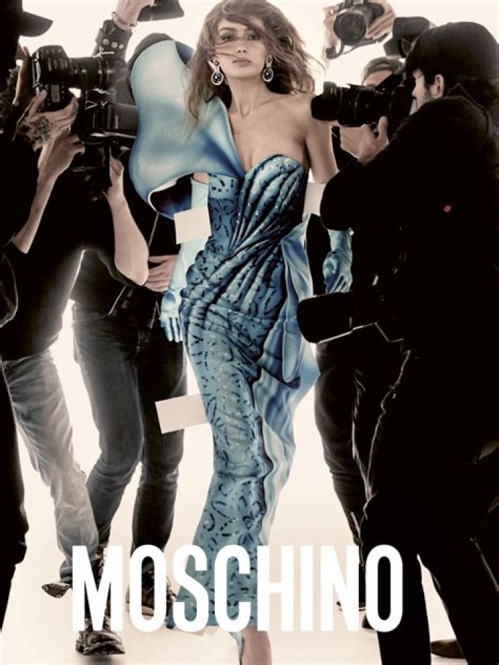 Bella Hadid At The Moschino x H&M Show