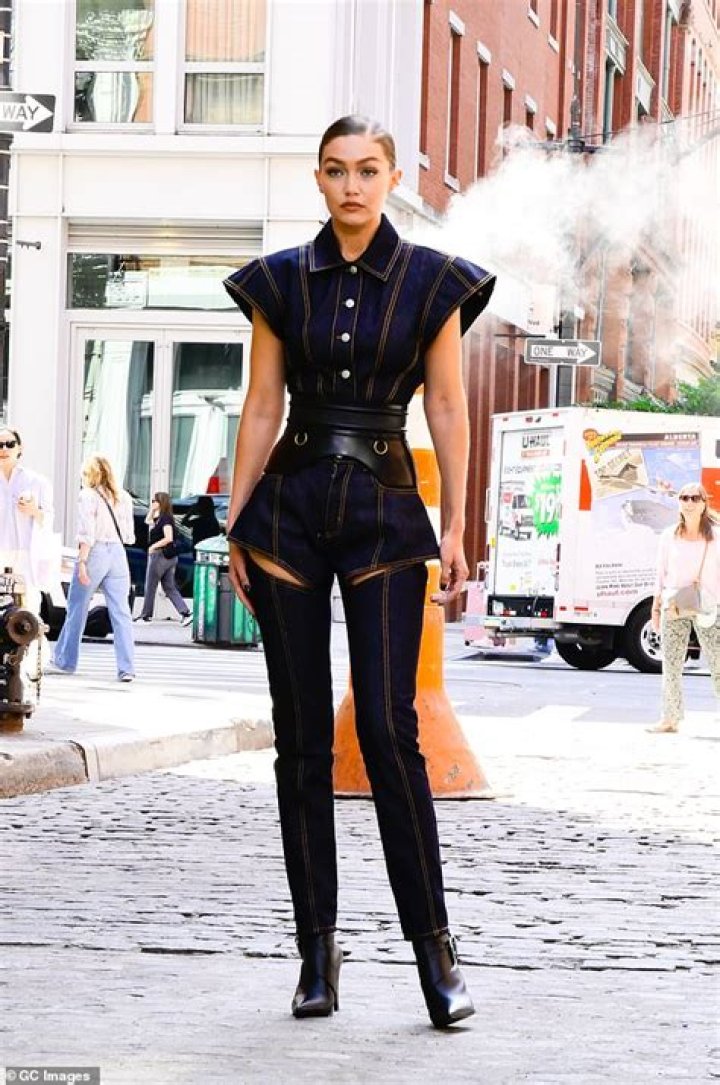 Bella Hadid Strides Into The Party In A Sheer Set