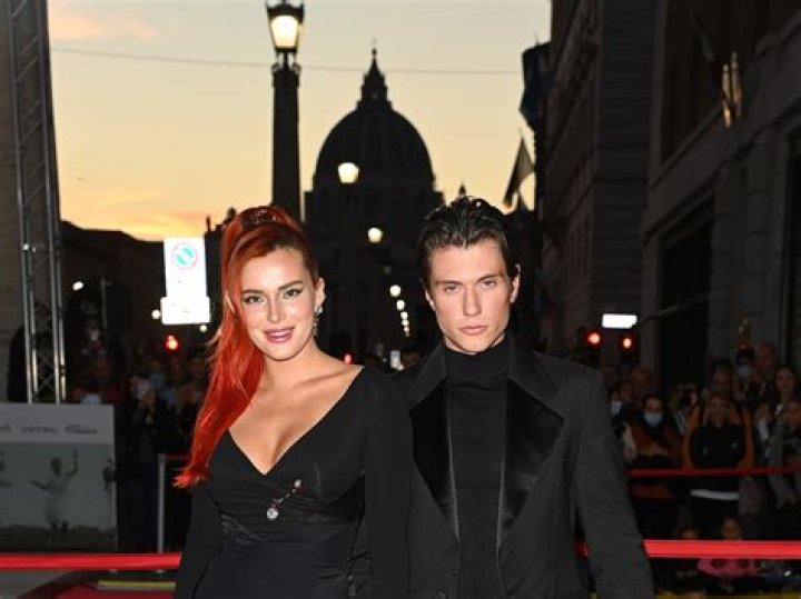 Bella Thorne and boyfriend Benji Mascolo boating in lake Como with sister Kaili Thorne and friends. They are spending a few days at Grand Hotel Tremezzo. 24 Jun 2021 Pictured: Benji Mascolo, Bella Thorne. Photo credit: MEGA TheMegaAgency.com +1 888 505 6342 (Mega Agency TagID: MEGA764879_027.jpg) [Photo via Mega Agency]