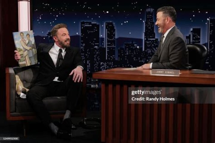 ben affleck jimmy kimmel